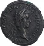NERVA, A.D. 96-98. AE Sestertius, Rome Mint, A.D. 97. NGC VF.