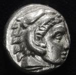 Kingdom of Macedon マケドニア王国 AR Drachm Alexander III  アレクサンドル3世 336~323BC カスタムケース付 with custom case(フラ