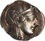 ATTICA. Athens. AR Tetradrachm (17.19 gms), ca. 440-404 B.C.
