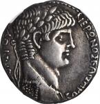 NERO, A.D. 54-68. Syria, Seleucis and Piera, Antioch. AR Tetradrachm (14.92 gms), RY 7 & Year 109 of