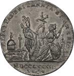 1783年不列颠及美洲勋章 PCGS XF 40 1783 Felicitas Britannia et America Medal