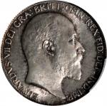 GREAT BRITAIN. 6 Pence, 1907. London Mint. Edward VII. PCGS MS-65.