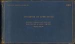 Waterlow and Sons Ltd., a blue leather sample book with title SPECIMENS OF BANKNOTES in gold and ins