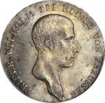 GERMANY. Prussia. Taler, 1814-A. Berlin Mint. PCGS MS-65 Secure Holder.