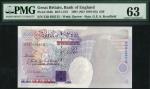 Bank of England, G. E. A. Kentfield, ERROR £20, ND (1991), serial number E20 038312, purple and mult