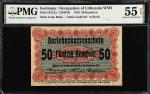 GERMANY. Ostbank fur Handel und Gewerbe. 50 Kopeken, 1916. P-R121a. Occupation of Lithuania. PMG Abo