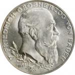 GERMANY. Baden. 5 Mark, 1902. Karlsruhe Mint. Friedrich I. PCGS MS-65 Gold Shield.
