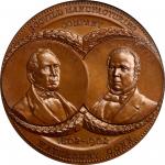 1902 Scovill Manufacturing Company Centennial Medal. Bronze. Presented to Charles E. Barber. MS-67 B