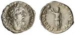 Roman Imperial. Pertinax (193). AR Denarius. 2.90 gms. Laureate head right, rev. PROVID-DEO II COS I