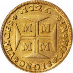 BRAZIL. 20,000 Reis, 1726-M. Joao V (1706-50). PCGS Genuine--Surfaces Smoothed, EF Details Secure Ho