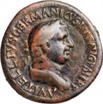 VITELLIUS, A.D. 69. AE Sestertius, Rome Mint, A.D. 69. FINE.