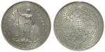 Great Britain, Silver Trade Dollar, 1907B, PCGS AU58.