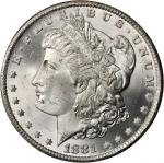 1881-CC GSA Morgan Silver Dollar. MS-65 (NGC).