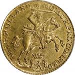 NETHERLANDS. Holland. 14 Gulden, 1750. PCGS Genuine--Mount Removed, AU Details.