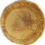 GREAT BRITAIN. Laurel, ND (1619-20). London Mint; mm: spur rowel. James I. PCGS Genuine--Graffiti, A
