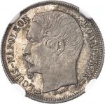 FRANCE IIe République (1848-1852). 50 centimes Louis-Napoléon Bonaparte 1852, A, Paris.