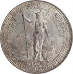 GREAT BRITAIN. Trade Dollar, 1908-B. Bombay Mint. Edward VII. PCGS AU-58.