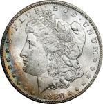 1880-CC Morgan Silver Dollar. MS-62 (PCGS). CAC.