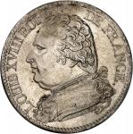 FRANCE - FRANCELouis XVIII (1814-1824). 5 francs buste habillé 1814, L, Bayonne.  PCGS MS64 (4084962