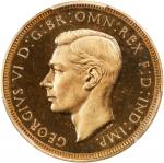 GREAT BRITAIN. 1/2 Sovereign, 1937. London Mint. George VI. PCGS PROOF-65 Cameo.