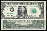 15353，2003年美国钞票1美元