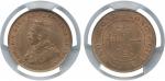 COINS，錢幣，CHINA - HONG KONG，中國 - 香港，George V (1910-36): Bronze Cent，1919H (KM 16)。 In PCGS holder gra