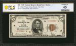 Fr. 1850-A*. 1929 $5 Federal Reserve Bank Star Note. Boston. PCGS Banknote Choice Extremely Fine 45.