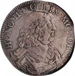 MONACO. Scudo, 1652. Monaco Mint. Honore II. NGC VF-25.