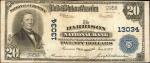 Harrison, New Jersey. $20 1902 Plain Back. Fr. 661. The Harrison NB. Charter #13034. Very Fine.