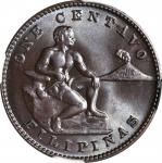 PHILIPPINES. Centavo, 1916-S. San Francisco Mint. NGC MS-64 Brown.