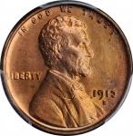 1913-S Lincoln Cent. MS-65 RD (PCGS).