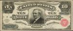 Friedberg 291. 1886 $10  Silver Certificate. PMG Choice Uncirculated 64.
