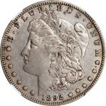 1892-S Morgan Silver Dollar. EF-45 (NGC).