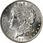 1887-S Morgan Silver Dollar. MS-66+ (PCGS). CAC.