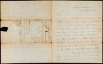 Elford, Tingcombe & Clark. 1825 LETTER TO PERKINS & HEATH REGARDING PLATES FOR £1 NOTE ON THE PLYMOU