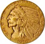 1916-S Indian Half Eagle. MS-63 (PCGS). CAC.