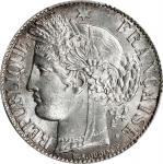 FRANCE. Franc, 1888-A. Paris Mint. PCGS MS-65.