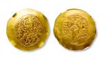 13795 拜占庭帝国曼努埃尔一世金币一枚，重：4.37g，众诚评AU 曼奴埃尔一世生性浮华，崇尚西欧文化，在位37年，虽然战争不断。但宫廷里文艺之风更盛。 公元1143-1180年 正：基督耶稣胸像