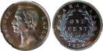 1870年沙劳越1仙样币，PCGS PR65BN