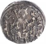 CYPRUS. Gros ND (1285-1324). Nicosia Mint. Henry II. PCGS EF-40 Gold Shield.