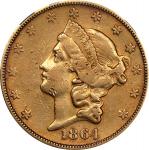 1864-S Liberty Head Double Eagle. EF Details--Whizzed (NGC).