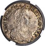 FRANCE. Ecu, 1649-N. Montpellier Mint. Louis XIV (1643-1715). NGC MS-62.