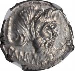 ROMAN REPUBLIC. C. Vibius C.f. C.n. Pansa Caetronianus. AR Denarius (3.98 gms), Rome Mint, ca. 48 B.