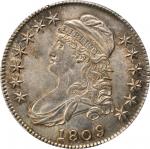 1809 Capped Bust Half Dollar. O-106. Rarity-3. Unc Details--Cleaned (PCGS).