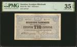 SWEDEN. Sveriges Riksbank. 10 Kronor, 1887. P-9h. PMG Choice Very Fine 35 EPQ.