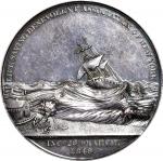 1885 Life Saving Benevolent Association of New York Medal. By George Hampden Lovett, struck by Tiffa