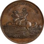 1775-6 (ca. 1859) Siege of Boston Medal. Lovetts Series No. 2 Philada. Musante GW-254, Baker-50A. Br