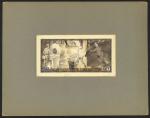 Grand-Duche de Luxembourg, a printers composite essay for the reverse of a 50 francs, ND (ca 1968), 