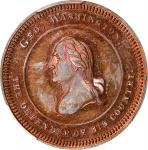 1786 (ca. 1862) May Our Country Never Want Props Medal. First Obverse. Musante GW-529, Baker-260A. C