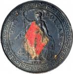 1930年英国贸易银元站洋一圆银币。伦敦铸币厂。GREAT BRITAIN. Trade Dollar, 1930. London Mint. George V. PCGS Genuine--Envi